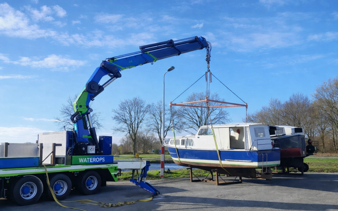 Boot berging provincie Drenthe