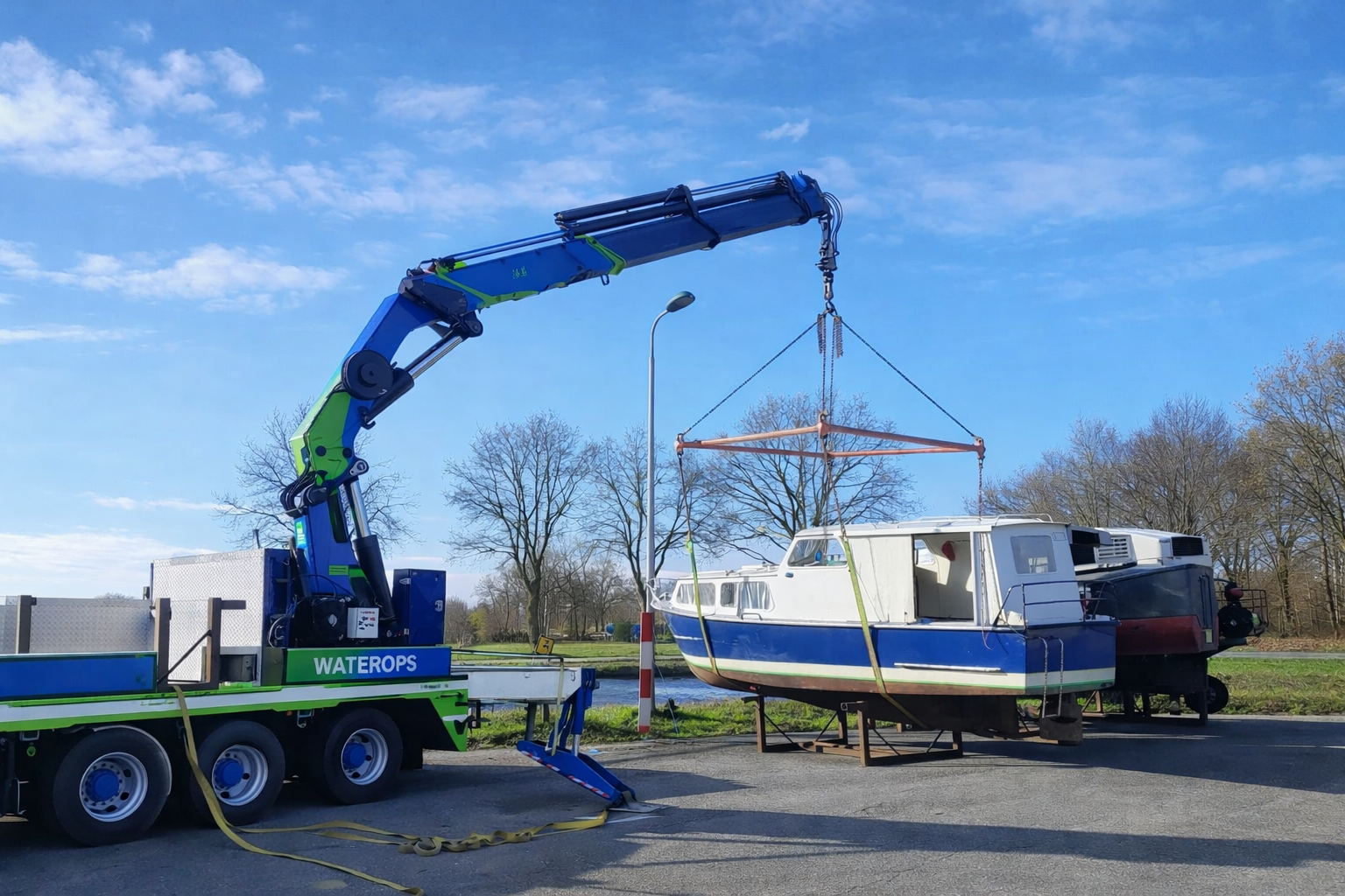 Boot laten verwijderen berging drenthe