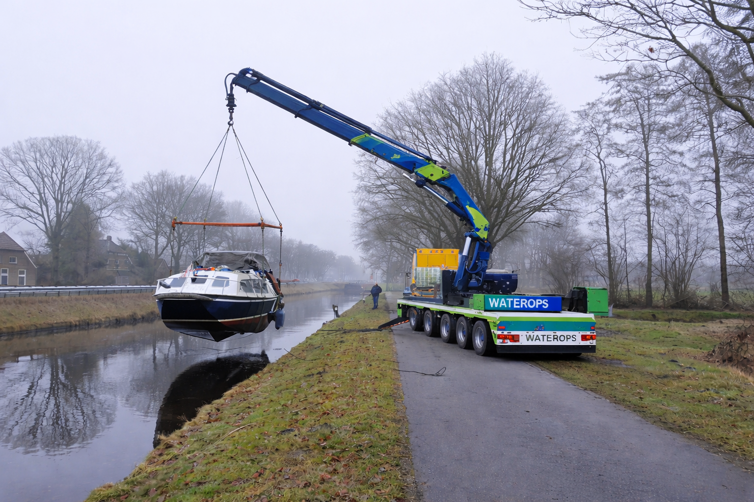 boot berging gemeente in drenthe waterops nederland